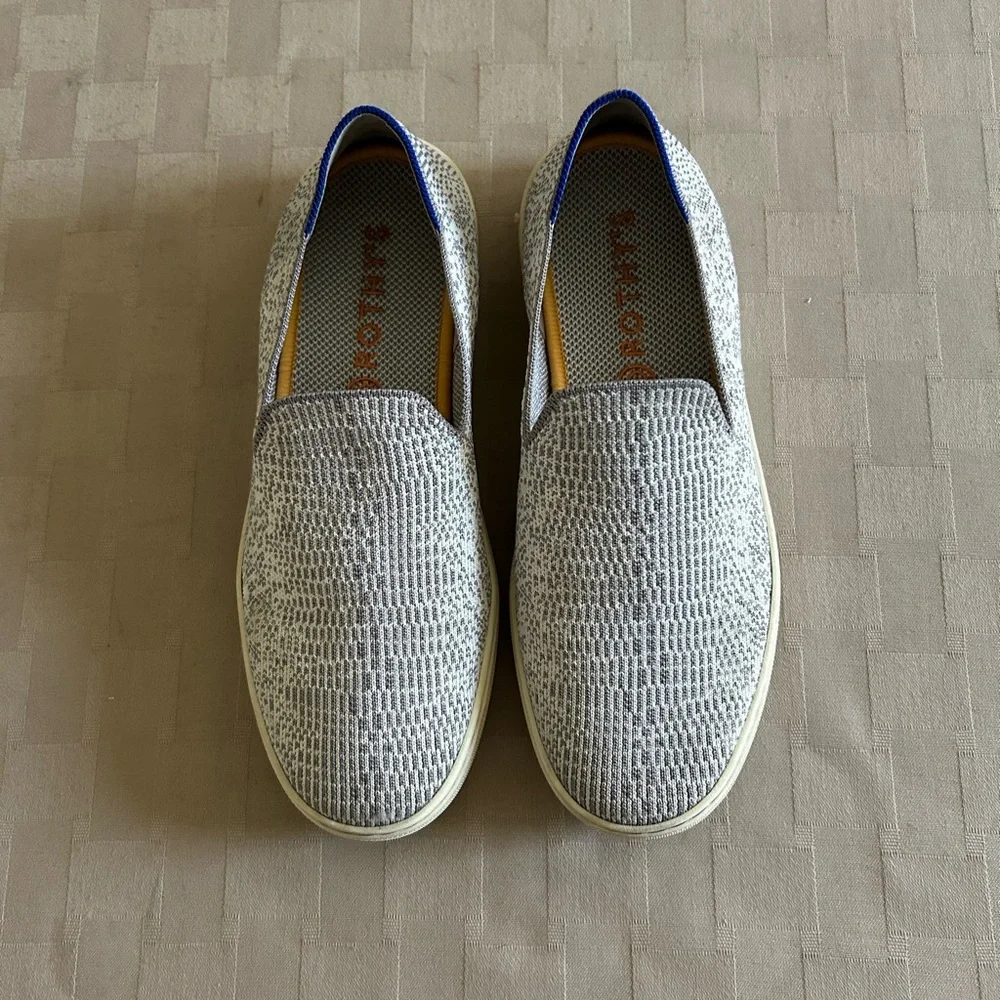 Rothy’s The Original Slip On Sneakers in Opal Python